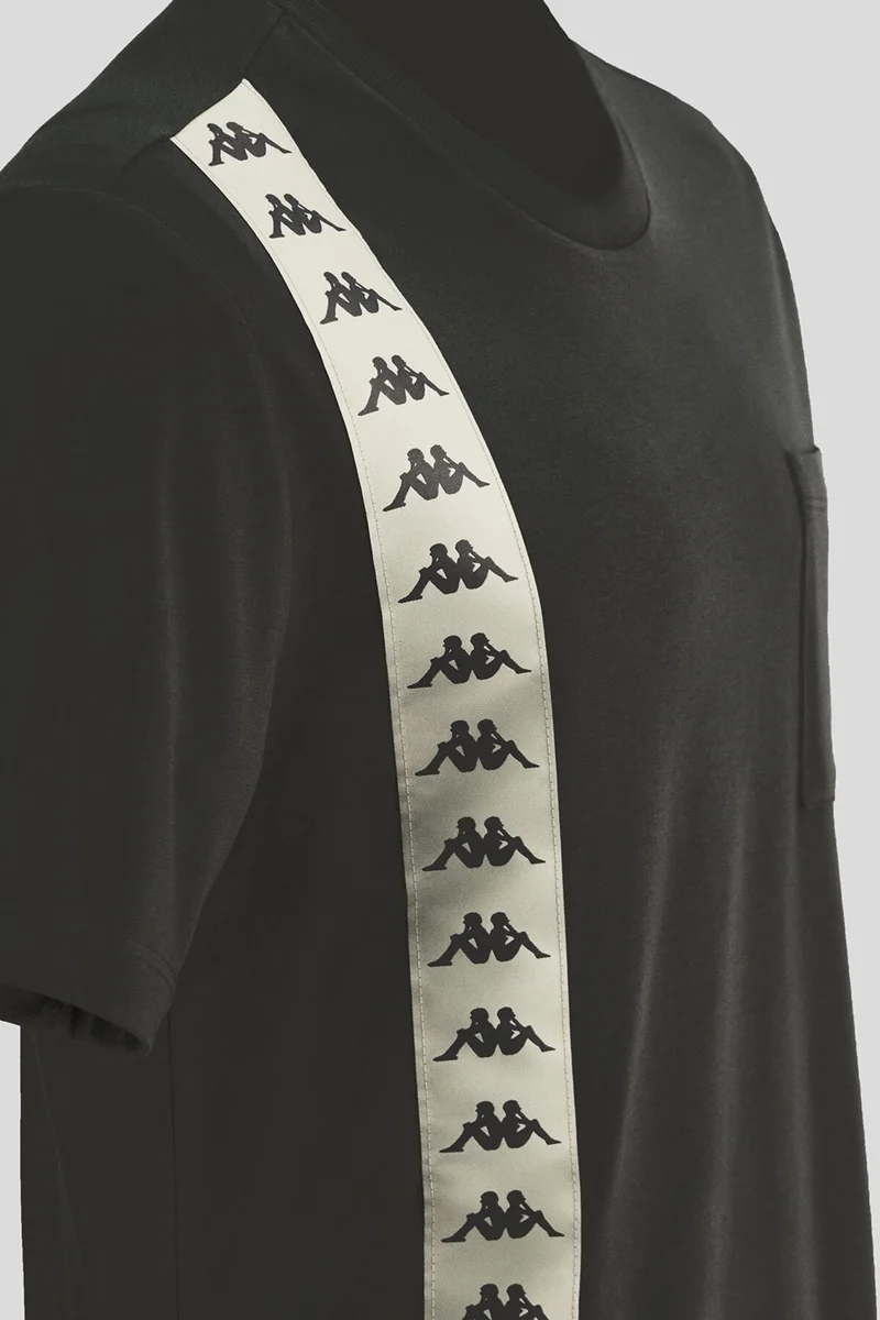 كابا 222 Banda Ecop Tk Black Men's Short Sleeve T-Shirt