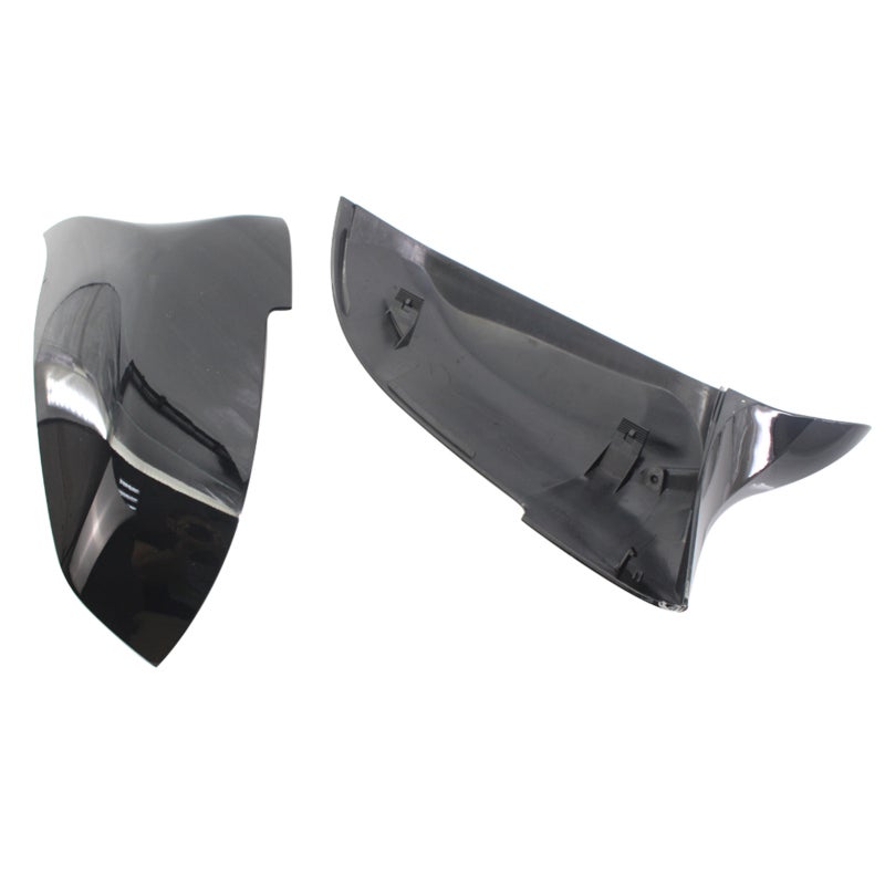 Rear Mirror Cover: Black High-grade Replacement - Perfect Adaptation Rear View Side Mirror Cover for 5 Series F10 F11, 6 Series F12 F13 F06, 7 Series F01 2012-2017 - Image 3