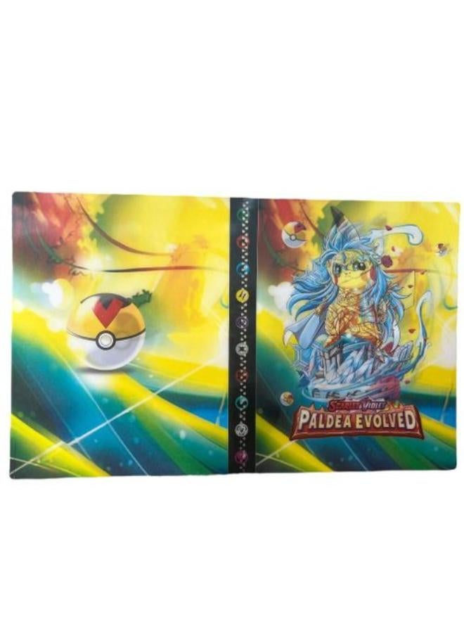 بوكيمون مجموعة ألبومات حامل بوكيمون، 120 قطعة، بطاقات بوكيمون، ألعاب، ألبوم كتب، قائمة ألعاب، هدايا للأطفال 9 - Image 1