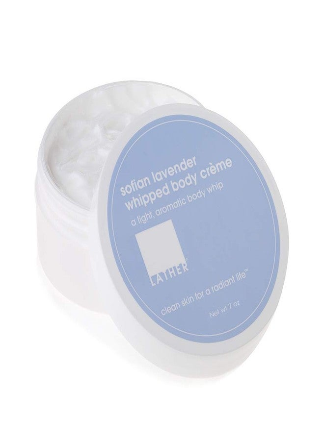 LATHER Body Cream - Sofian Lavender Whipped Body Butter - Rich Daily Body Moisturizer for Deep Hydration - Nourishing & Non-Greasy for Long Lasting Moisture - Essential Oil Blend - 7 Oz - Image 2