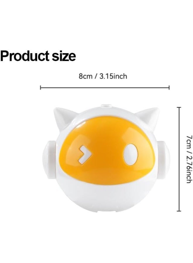 Loxira Interactive Cat Toys for Indoor Cats – Automatic Electronic Lifting Ball with Feather, Self-Play Smart Hanging Toy for Kittens, Moving Space Ball Design, Battery Powered - Image 2