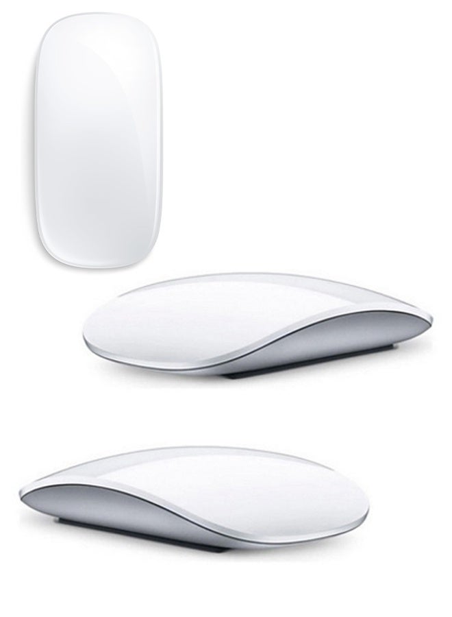 هافن Touch Mouse، Bluetooth اللاسلكي والقابل لإعادة الشحن، لأجهزة ماك بوك برو/هوائي/آي باد/كمبيوتر محمول/كمبيوتر شخصي/ماك/كمبيوتر -أبيض - Image 2