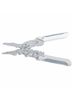 uptodateproducts Uptodateproducts Wire Stripper Crimper Cable Cutter Pliers Professional Electrical Wire Stripping Tool Multipurpose Wire Stripper for Electrical Cable Cutting  - Image 1