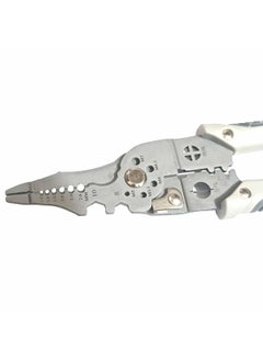 uptodateproducts Uptodateproducts Wire Stripper Crimper Cable Cutter Pliers Professional Electrical Wire Stripping Tool Multipurpose Wire Stripper for Electrical Cable Cutting  - Image 4