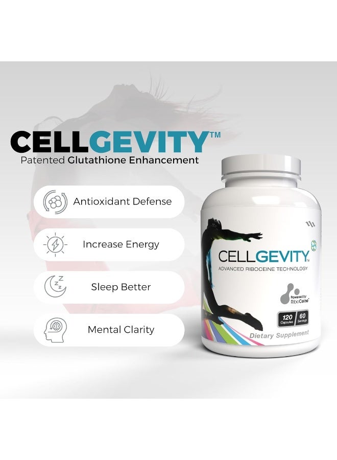 Cellgevity, Advanced Riboceine Technology, 120 Vegetable Capsules, 60 Servings - Image 2