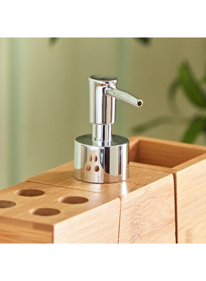 Home Box مجموعة ملحقات الحمام من ناتورا من 4 قطع 24 × 17.8 × 9.2 سم - Image 3