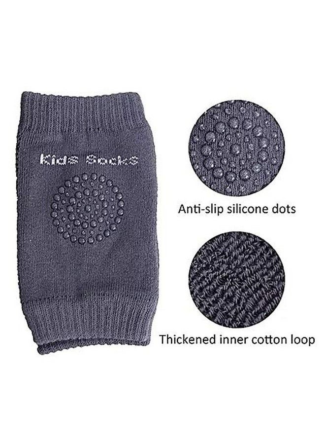 Seaspirit - Baby Knee Pads For Crawling Antislip Padded Stretchable Elastic Cotton Soft Breathable Comfortable Knee Cap Elbow Safety Protector(Setof01) - Image 1