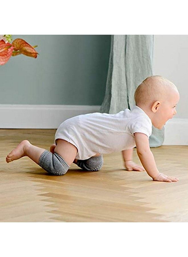 Seaspirit - Baby Knee Pads For Crawling Antislip Padded Stretchable Elastic Cotton Soft Breathable Comfortable Knee Cap Elbow Safety Protector(Setof01) - Image 1