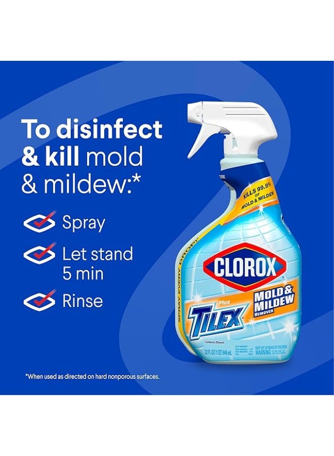 Tilex Mold & Mildew Remover, 32 oz - Image 2