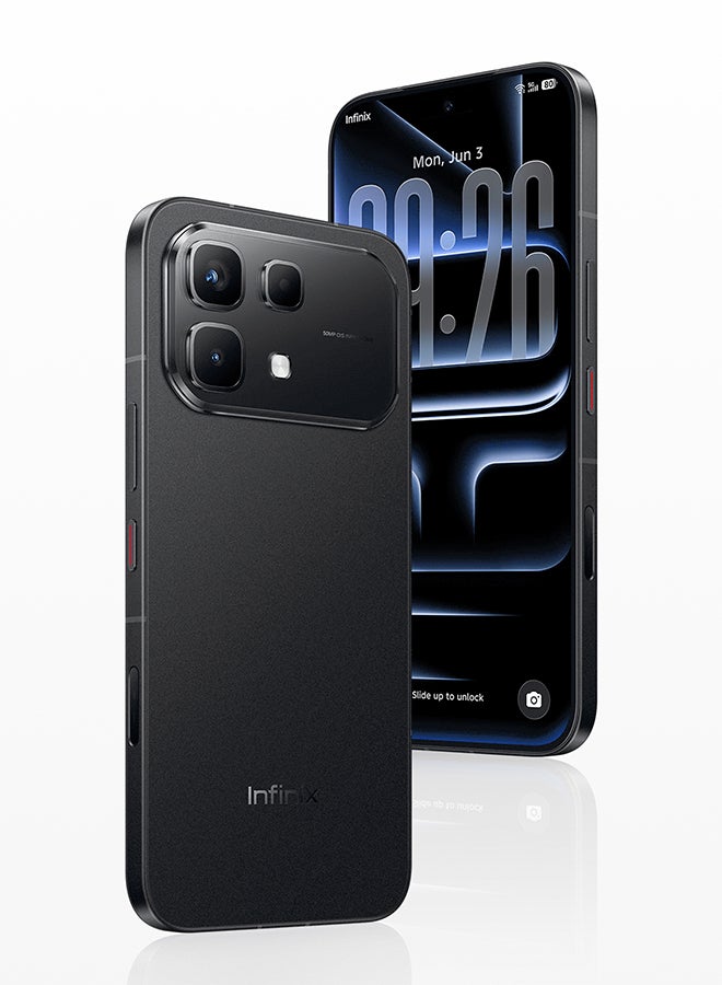 Infinix Note 60  6.78-inch Dual SIM 5G Midnight Black 16GB (8+8) RAM 256GB + Earbuds - Middle East Version - Image 2