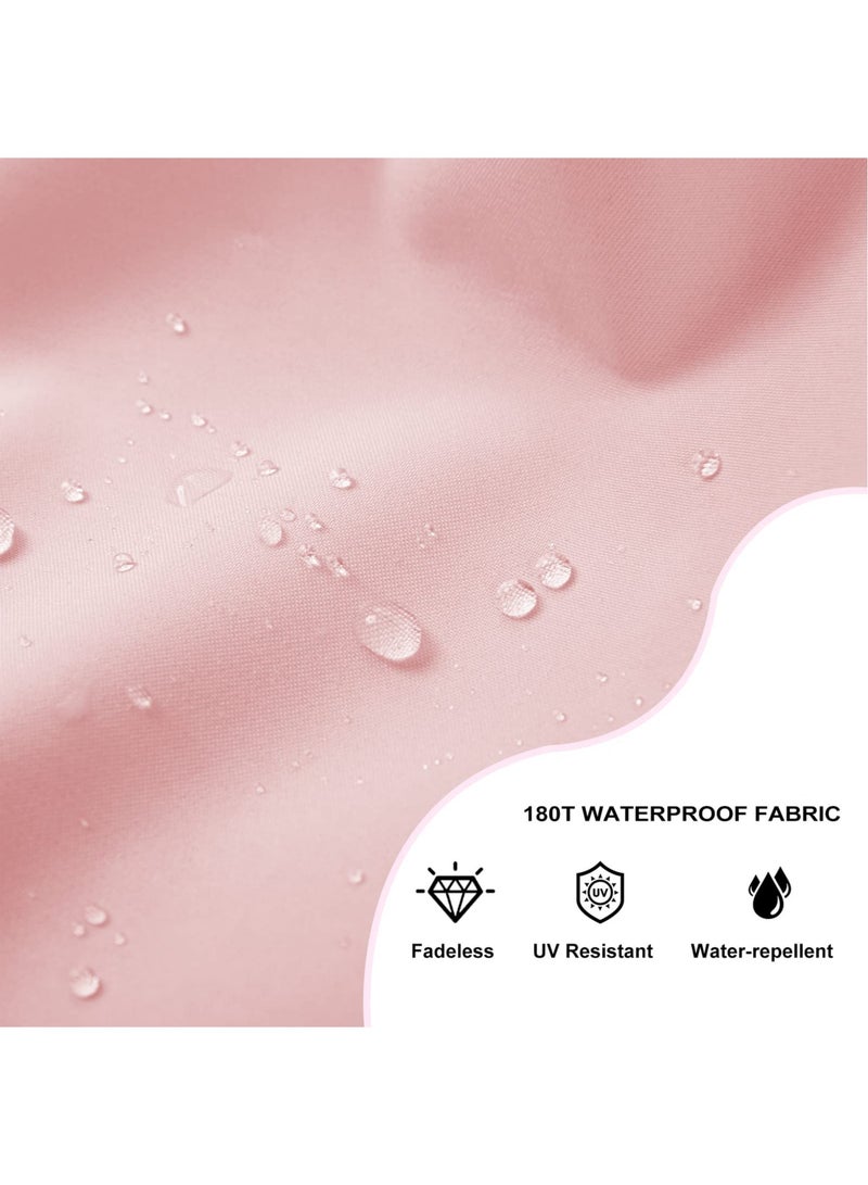 زيريفام مظلة صغيرة للسفر مع حقيبة، مظلة للحماية من الشمس، مظلة صغيرة مدمجة للحقيبة، تصميم محمول صغير خفيف الوزن مثالي للمظلات الخارجية للحماية من الشمس والمطر - Image 2