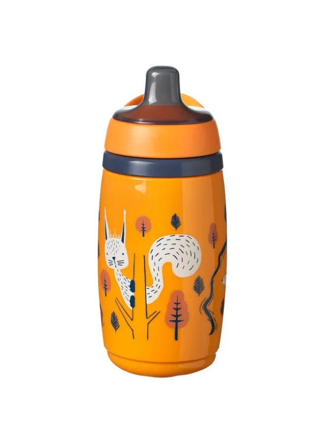 Tommee Tippee - Superstar Insulated Sportee Bottle 266ml-Orange