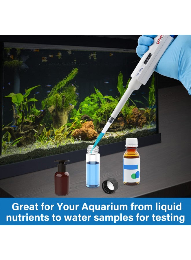 FOUR E'S SCIENTIFIC 1ml Single-Channel Pipettor Adjustable Variable Volume 100-1000ul Micro Pipette High Accurate Pipettor for Laboratory - Image 4