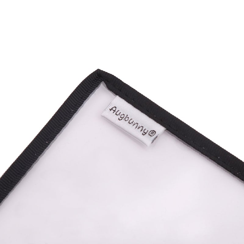 Augbunny Multi-purpose Water Resisitant Clear PVC Security Bank Deposit Utility Zipper Coin Bag Check Wallet 6-pack - Image 4