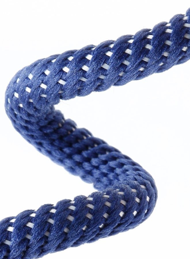 Baseus Lightning-Fast Charging Cable with Light Intelligent power-off 1M Nylon Braided Fast Charging & Sync - LED indicator, Compatible with iPhone 13 Pro/12/11/11 pro/11pro max/X XR Max 8 7 Plus and More Blue - Image 4