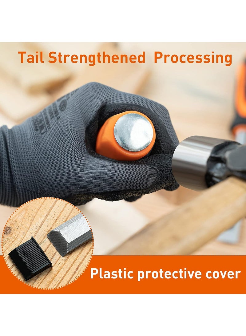 Deluxe 4 Pcs Wood Chisel Set, Professional Quality Tools For Woodwork - Image 4