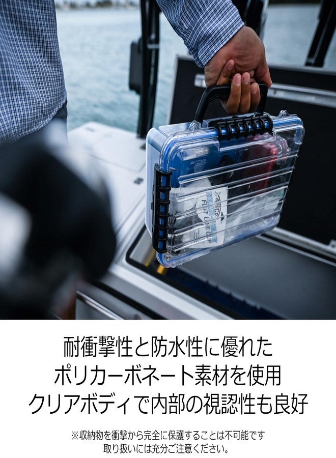 بلانو صندوق ميداني من البولي كربونات من سلسلة Plano Guide 1449، أحمر/شفاف، مقاس واحد - Image 5