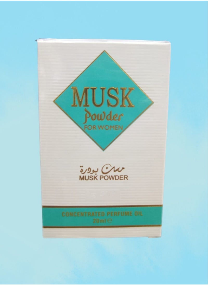 MUSK 3 Pieces Powder Musk Perfume Oil 20 Ml  - Image 2