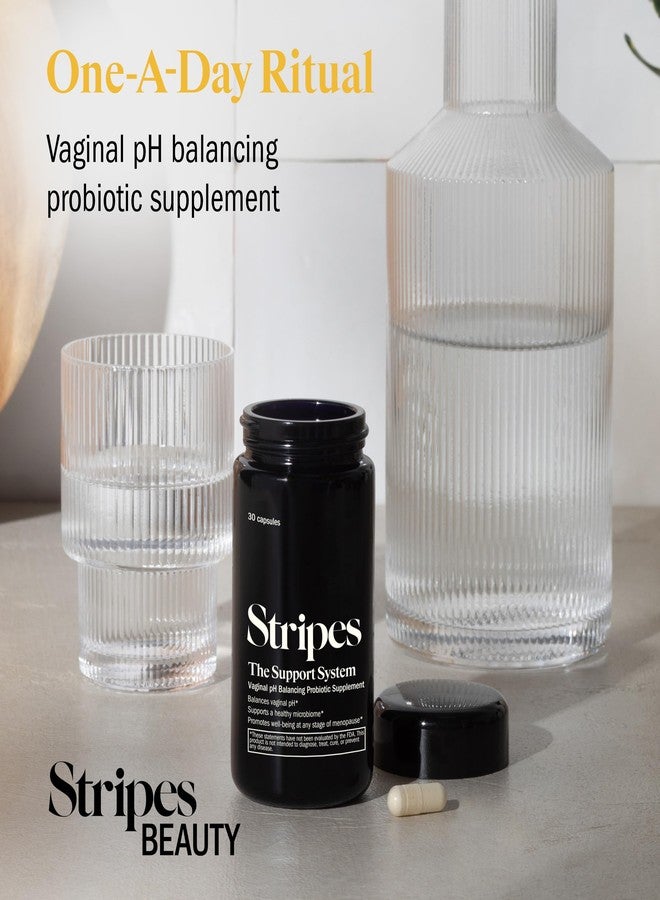 Stripes Beauty Naomi Watts The Support System Vaginal Ph Balancing Probiotic Supplement Daily Feminine Preprobiotic Supports Healthy Ph Microbiome Hormone Free Menopause Support 30 Ct - Image 4