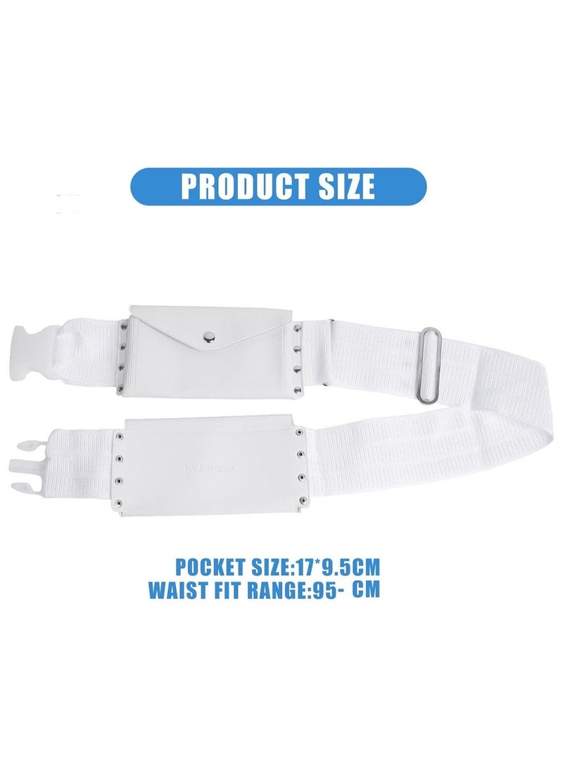 Hajj and Umrah Men’s Ihram Belt – Adjustable Comfort Fit for Ritual Wear Waterproof Unstitched Cotton Blend - Image 2