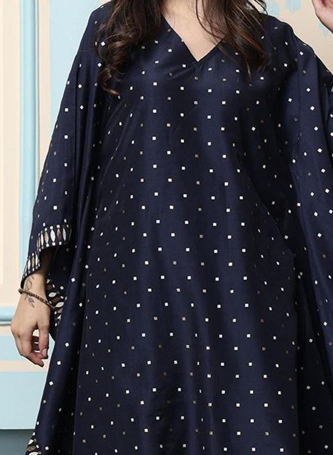 آي شين مجموعة من بنطال وقفطان مطبع بنقاط بولكا - Image 2