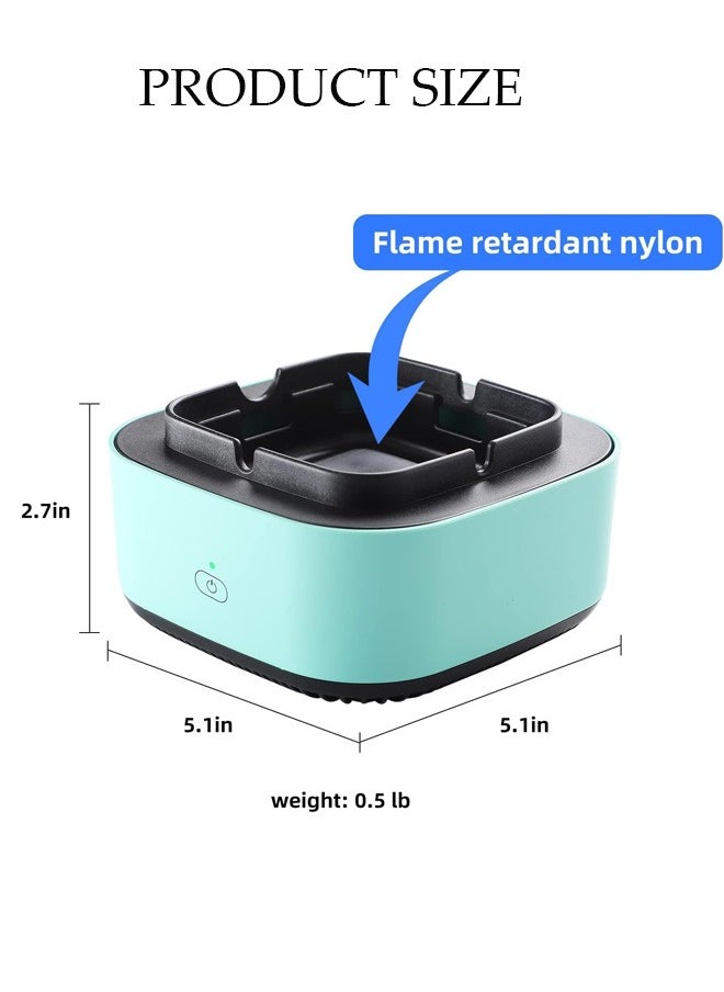 DUNISO Air Purifier Ashtray Multifunction Air Purifier Ashtray Electronic Air Purifier to Clean Negative Ion Air Fresher For Home Offices Car  - Image 4