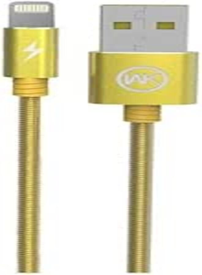WK WDC-013 Kingkong iphone Charging Cable - Gold