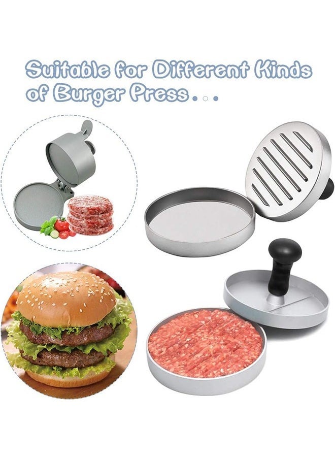 Arabest Hamburger Patty Paper Round 4.5 Inch, Set of 200, Non Stick Patty Paper Sheets for Burger Press, Patty Serperate and Cake Baking - Image 4