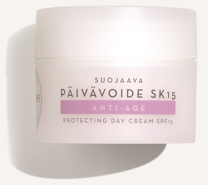 Lumene Klassikko [CLASSICS] Anti Age Protecting Day Cream SPF15 for all Skin Types 50 ml / 1.7 Fl.Oz. - Image 1