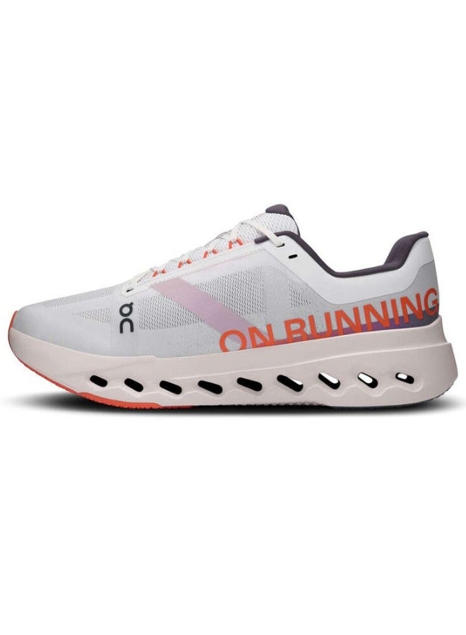 ON On Running Cloudsurfer Next Road Running Shoes – Indigo/Flame – Unisex Lightweight Performance Trainers with CloudTec Phase® Technology, Helion™ Superfoam Midsole & Engineered Mesh Upper – Smooth, Responsive Daily Runners for Tempo Workouts & Road Training - Image 2