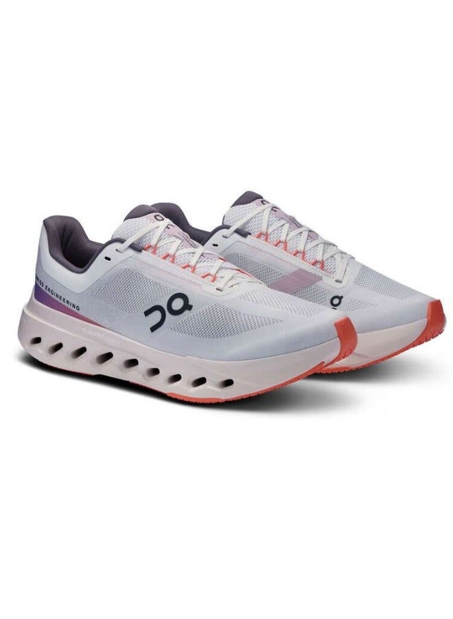 ON On Running Cloudsurfer Next Road Running Shoes – Indigo/Flame – Unisex Lightweight Performance Trainers with CloudTec Phase® Technology, Helion™ Superfoam Midsole & Engineered Mesh Upper – Smooth, Responsive Daily Runners for Tempo Workouts & Road Training - Image 3