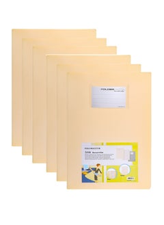 Foldermate 6-Piece A4 Size Securi File Buff Cover  - Image 1