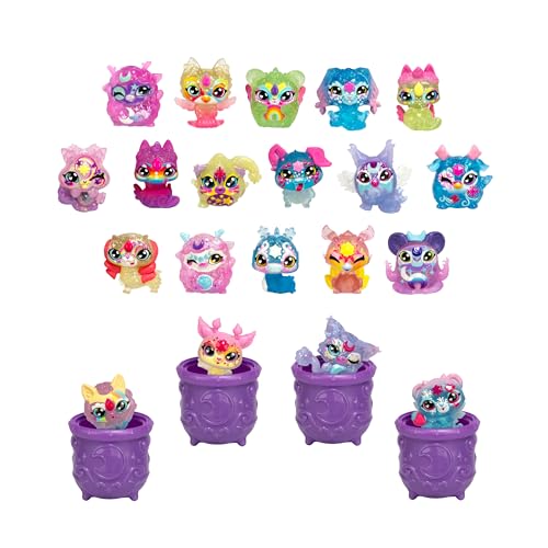 Magic Mixies Minis Shimmerverse Series Mega Pack - 20 Mixies, 4 Hidden in Cauldrons, 5 New Powers to Discover, 90 to Collect - Image 1