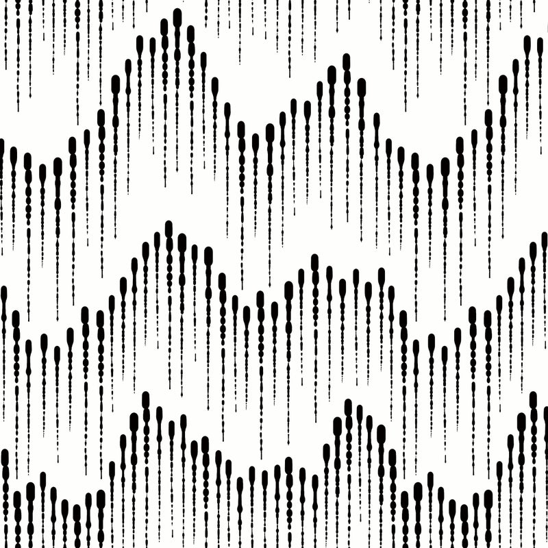 HeloHo Peel and Stick Wallpaper Stripe Black and White Wall Paper Removable Waterproof Self Adhesive Contact Paper for Bathroom Bedroom Living Room Decor 161 X 394