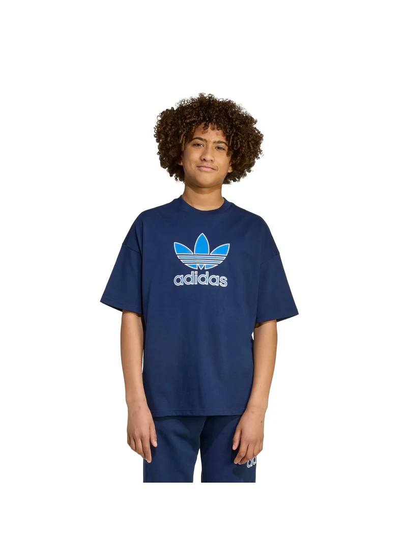 اديداس adidas TEE Blue Originals Kids T-SHIRTS