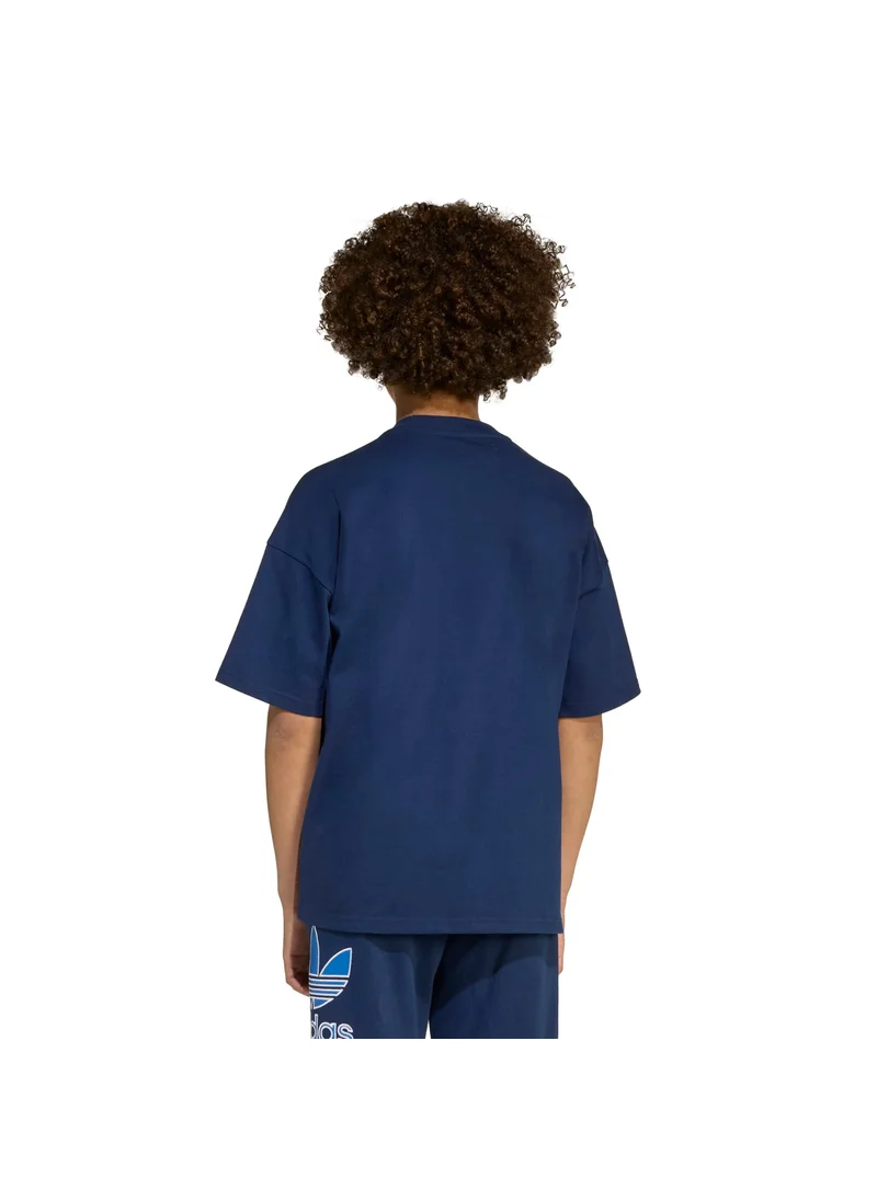 اديداس adidas TEE Blue Originals Kids T-SHIRTS