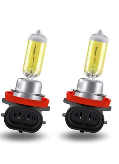 Excefore LED Headlight Bulbs, Fog Light Lamp, 55W Halogen Headlight Bulbs 3000K Super Bright, 360 Degree Adjustable, Non-polarity Plug & Play, Pack of 2  - Image 1