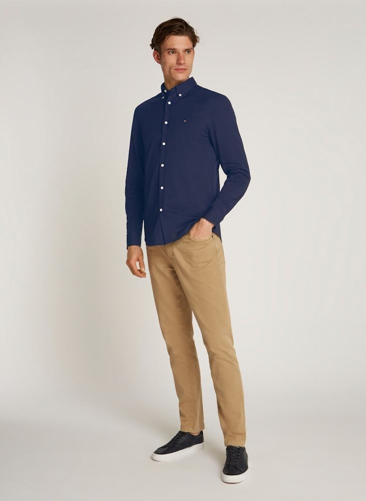 TOMMY HILFIGER Slim Dobby Shirt - Image 4