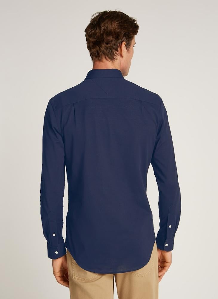 TOMMY HILFIGER Slim Dobby Shirt - Image 2