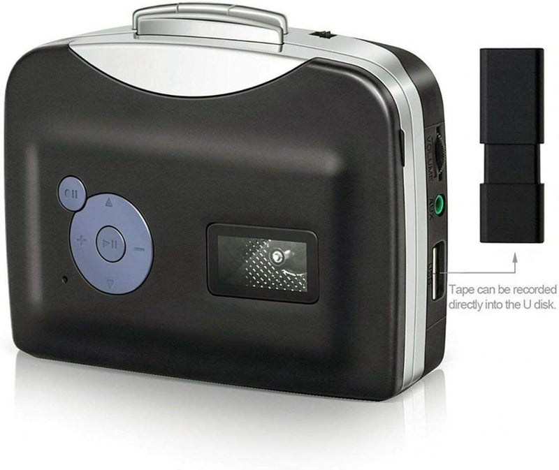 woobles Tape MP3 Converter, Tape Converter, Cassette to MP3 Converter, with Headphones, with Playback Function, Cassette Converter, Digital Stereo for Home, for Outdoor- - Image 3