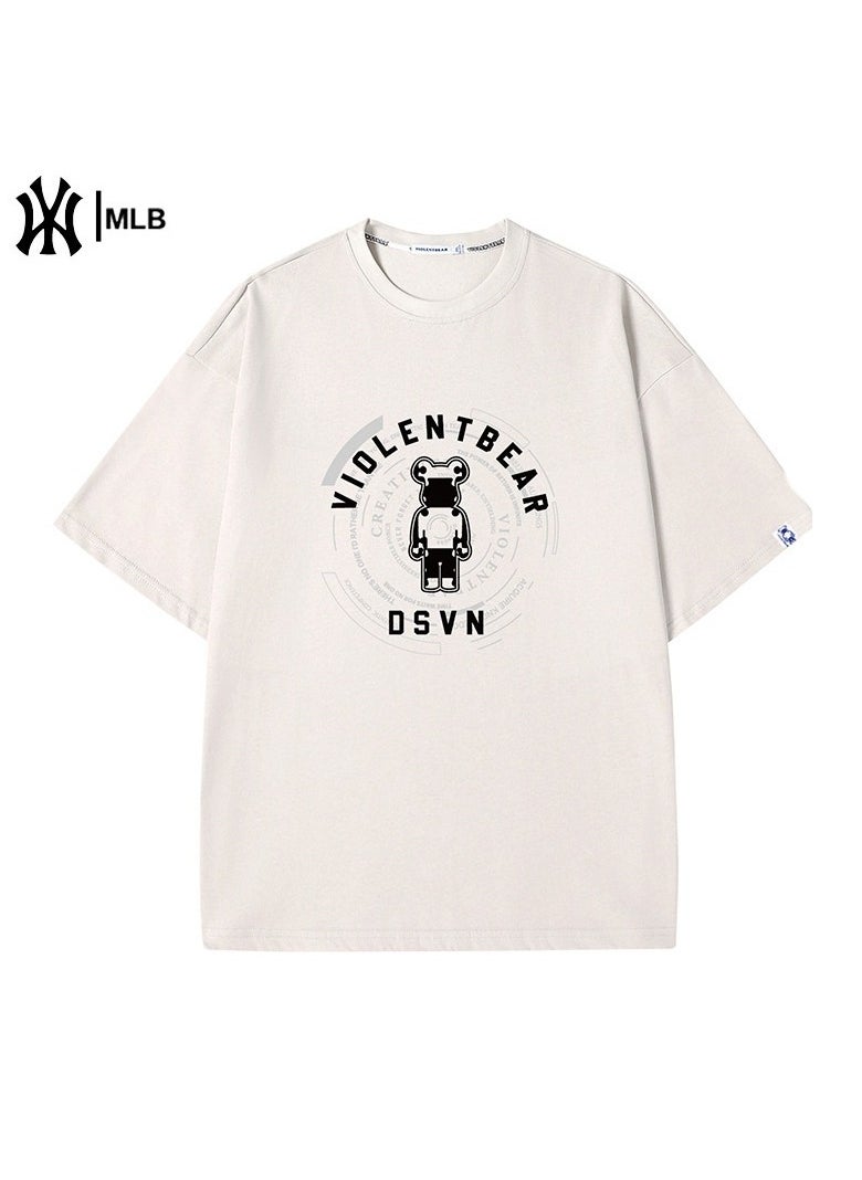 New MLB&VVN Fashion Loose Casual T-shirt - pzsku/ZCEBF2E6364FD07318C47Z/45/_/1724055141/3442fb19-ddca-4758-82dd-a205e568ac14