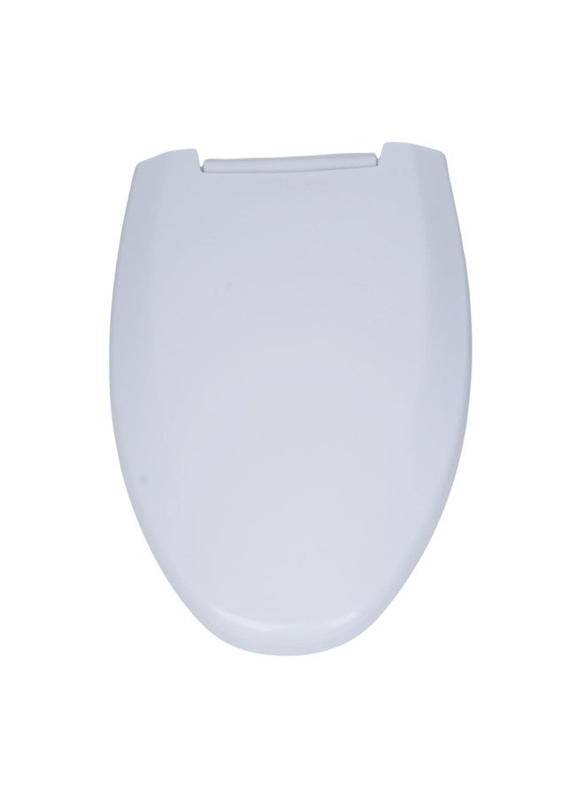 PARRYWARE STANDARD Series Plastic/PVC SOLID N SOFT CLOSE SEAT COVER (White) | Oval P02-PAR-E8356-W - Image 3