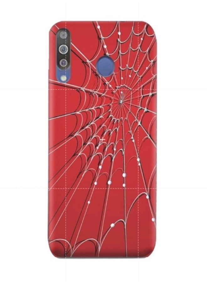 غطاء حماية واقٍ لهاتف سامسونج جالاكسي M30 أحمر / أسود / أبيض