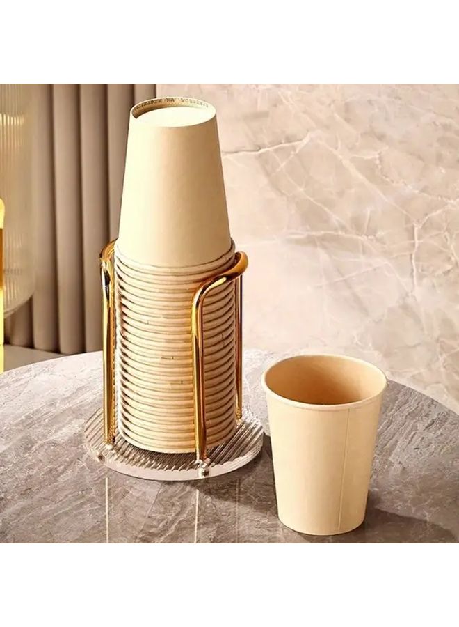 3pcs Elegant Cup Holders Sturdy Lightweight Organizer with Open Grid Base for Home Office Cafe Hotel - Image 3