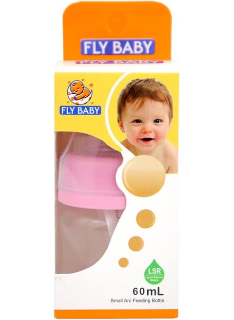 Fly Baby Feeding Bottle 60Ml Multi-Color (packaging design may vary)