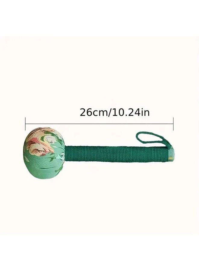 Green Massage Hammer Traditional Chinese Medicine TCM Moxa Mallet Body Massager Acupressure Points - Image 5