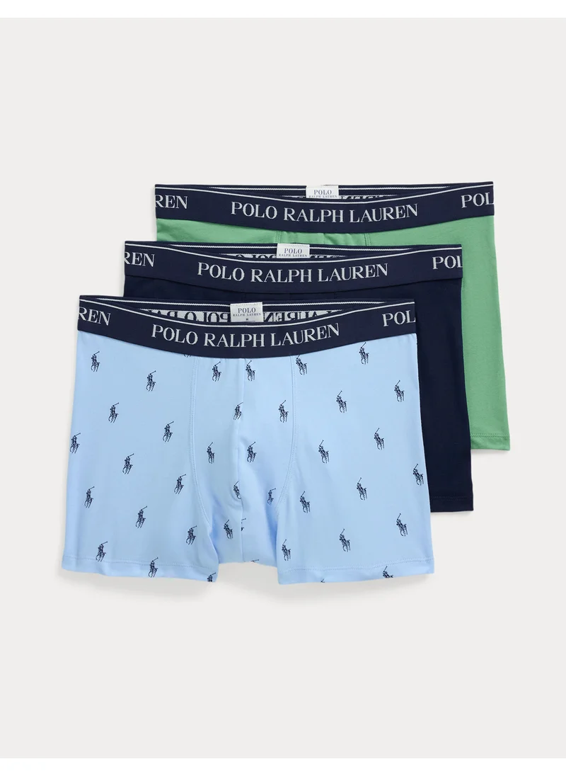 بولو رالف لورين 3 Pack Logo Band Trunks