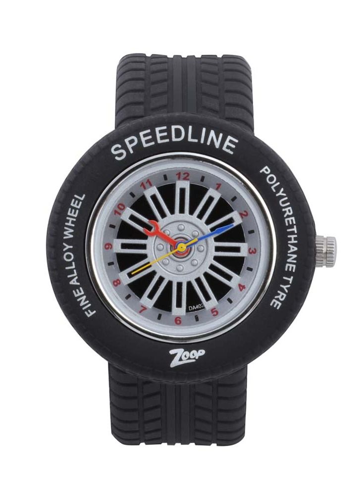 Zoop Silver Dial Watch with Plastic Case - Image 2