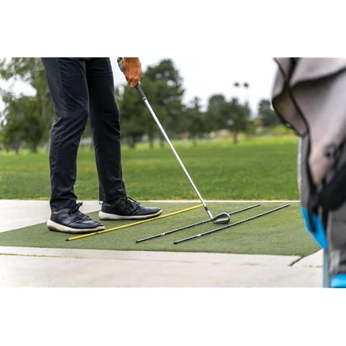 SKLZ Golf Alignment Sticks Training Aid with 3 Sticks - Image 2