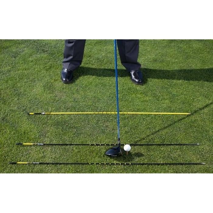 SKLZ Golf Alignment Sticks Training Aid with 3 Sticks - Image 4